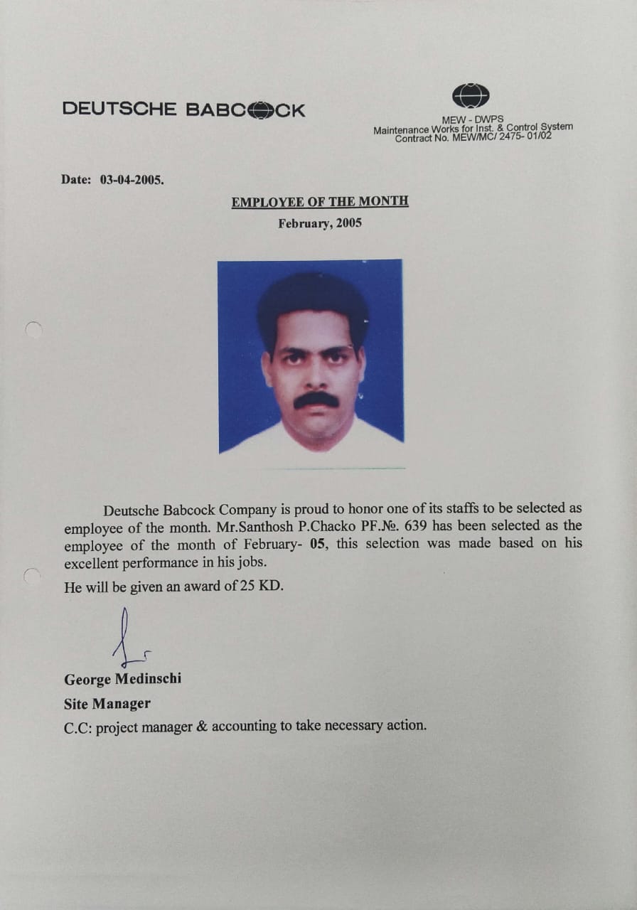 Employee Of the Month